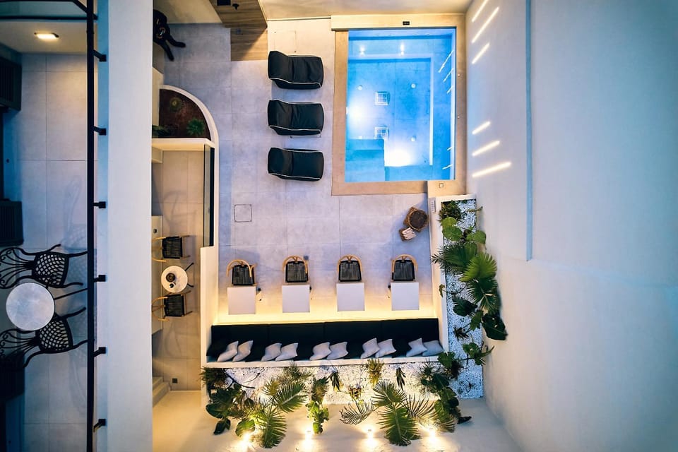 Garden, Hot Tub, Pool view, sunbed