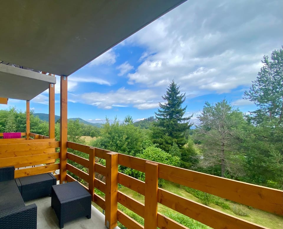 Spring, Day, Natural landscape, View (from property/room), Balcony/Terrace, Mountain view