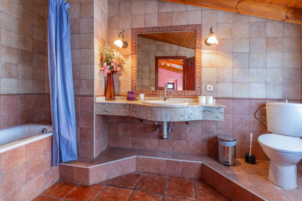 Bathroom, Living room