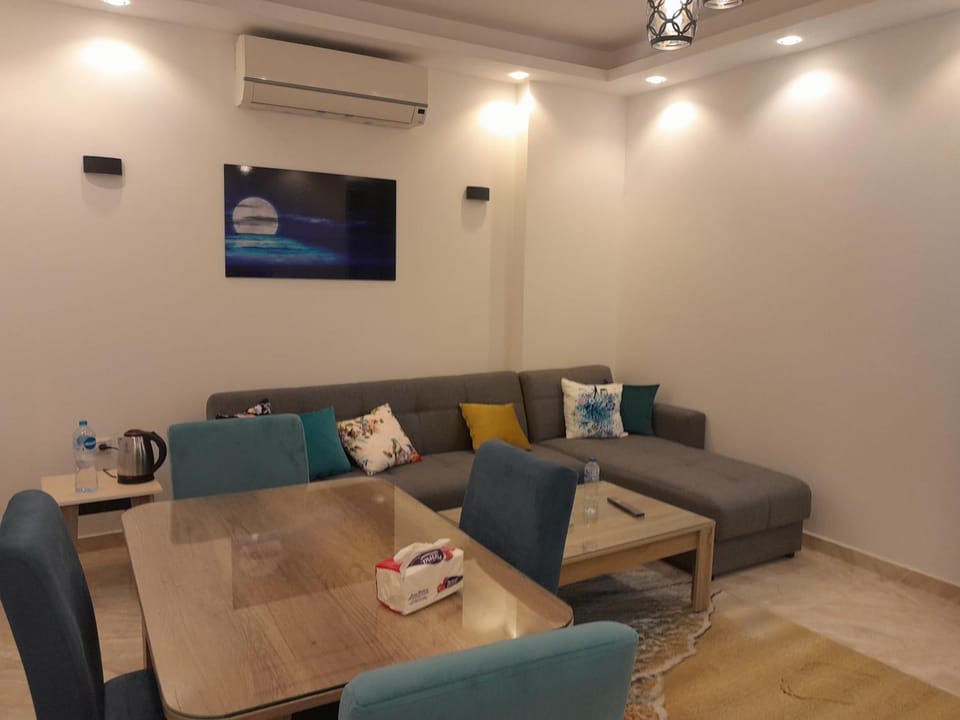 Living room, air conditioner