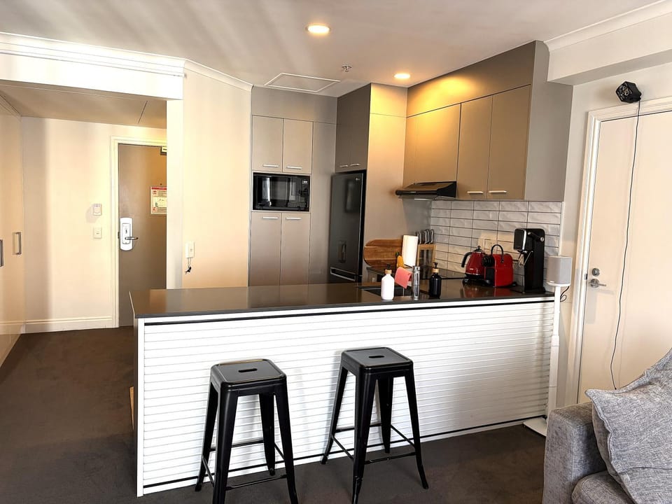 Kitchen or kitchenette, kitchen