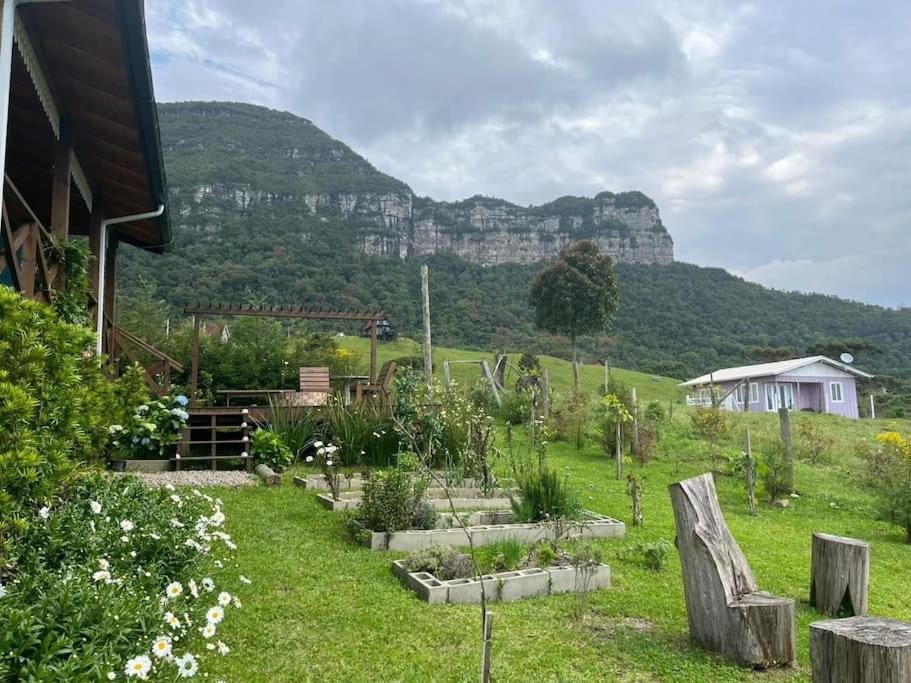 Vista da montanha. Casa inteira 6 pessoas. House in State of Santa Catarina