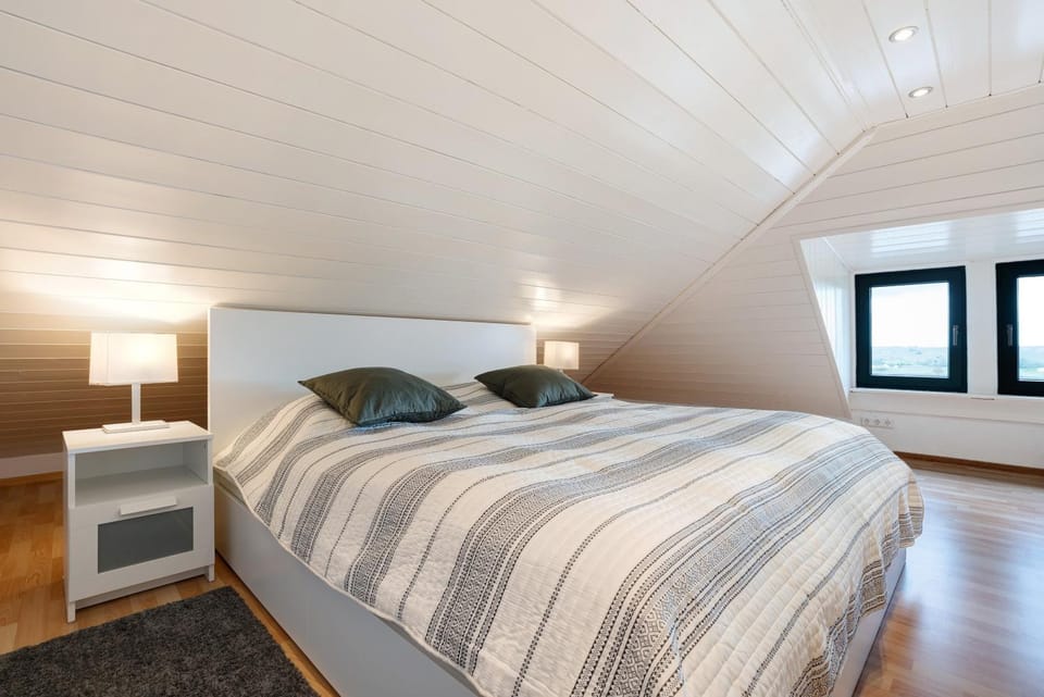 Property building, Living room, Bedroom