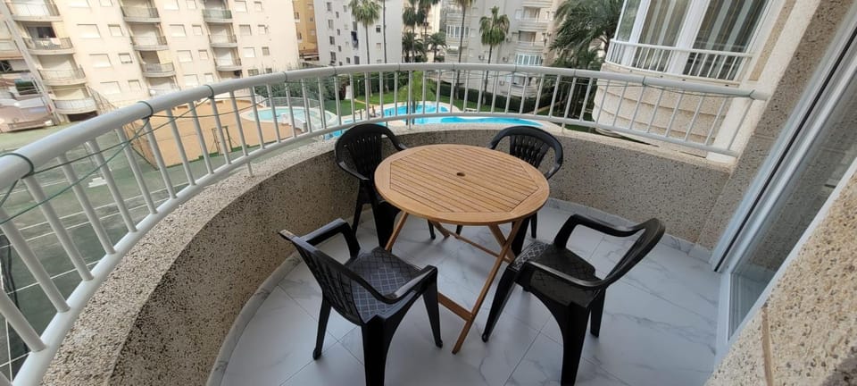 Balcony/Terrace, Pool view