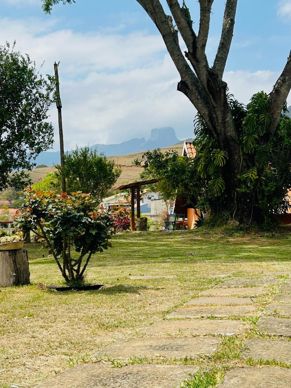 Garden view, Mountain view
