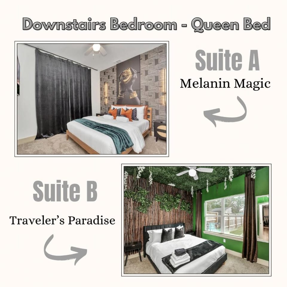 Bed, TV and multimedia, Photo of the whole room, Bedroom, Garden view, towels