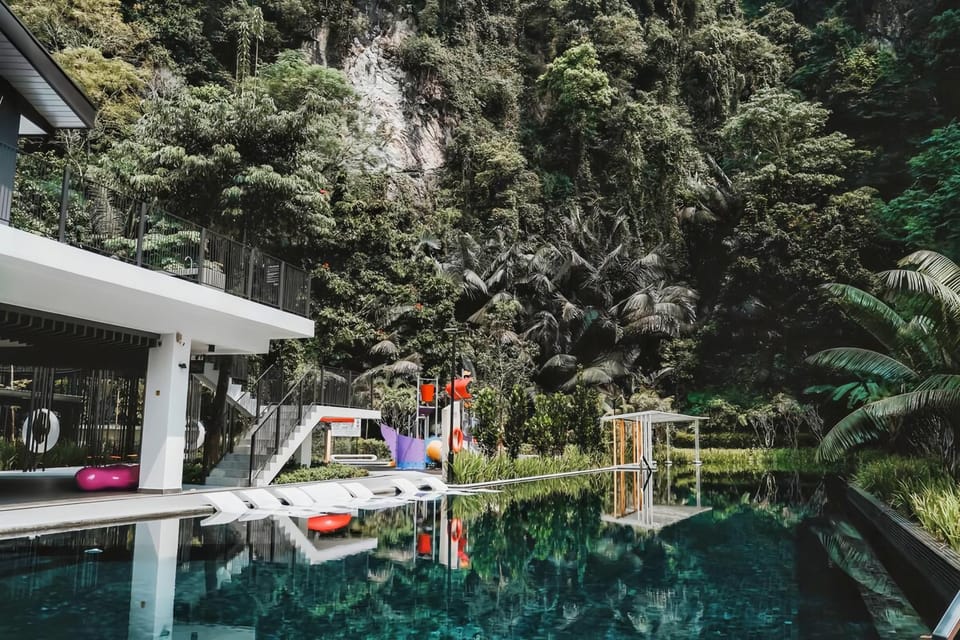 Garden, Mountain view, Pool view, Swimming pool, sunbed