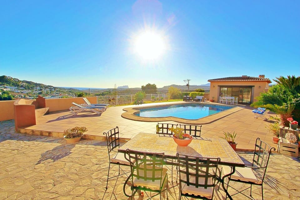 Marquesol - pri. pool villa with captivating hill views in Benitachell Villa in Marina Alta