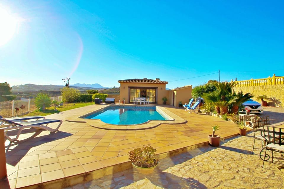 Marquesol - pri. pool villa with captivating hill views in Benitachell Villa in Marina Alta