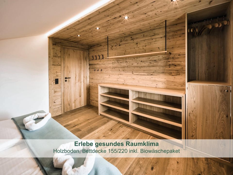 Bed, Bedroom, furniture, towels, wardrobe