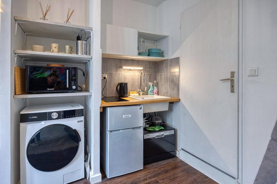Kitchen or kitchenette, dishwasher, minibar, oven, pet friendly, stove, washing machine, dryer