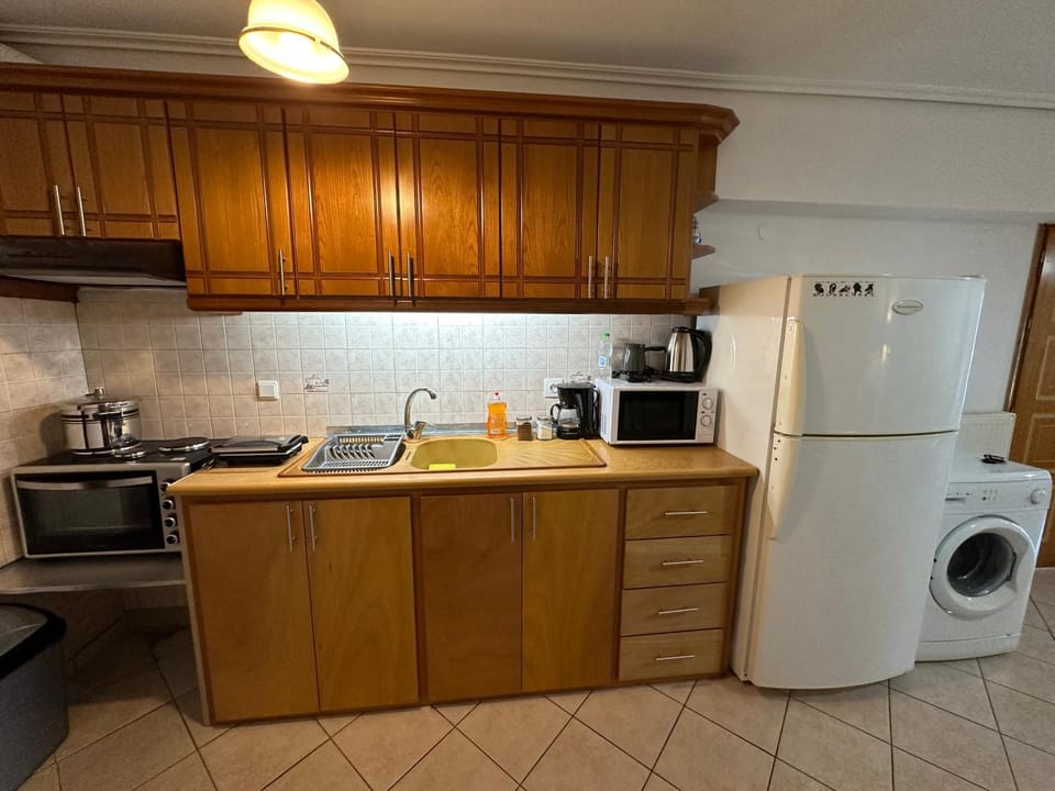 Coffee/tea facilities, Kitchen or kitchenette, minibar, pet friendly, stove, washing machine