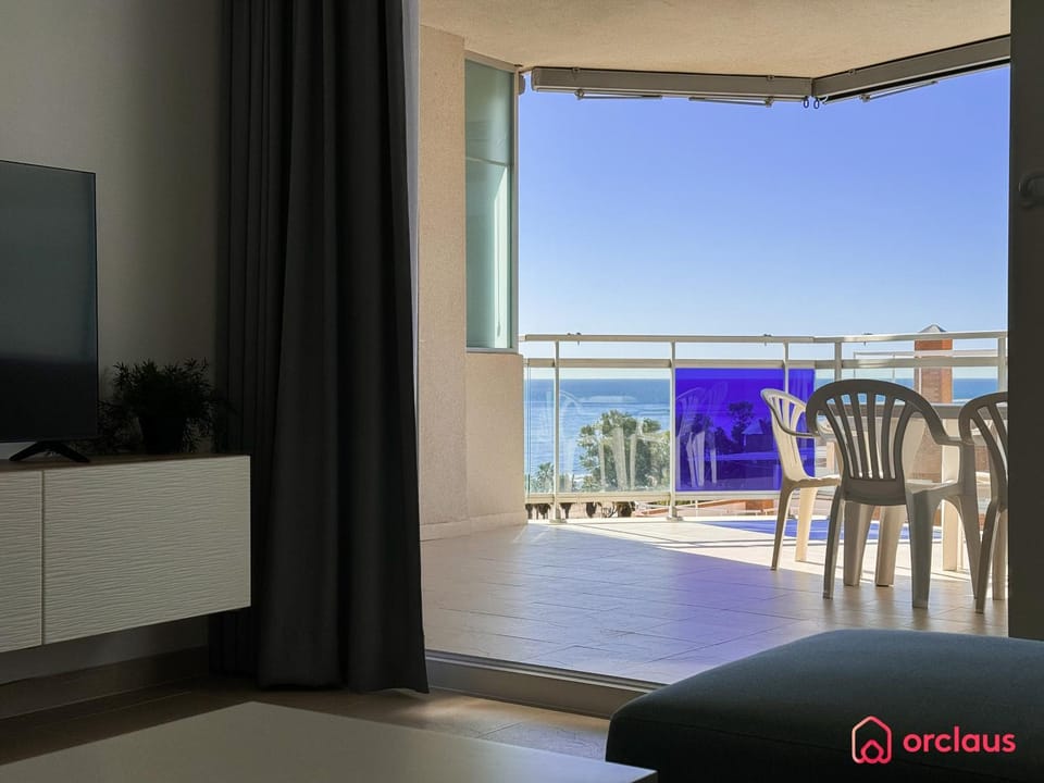 Patio, TV and multimedia, Balcony/Terrace, Living room, Dining area, Sea view