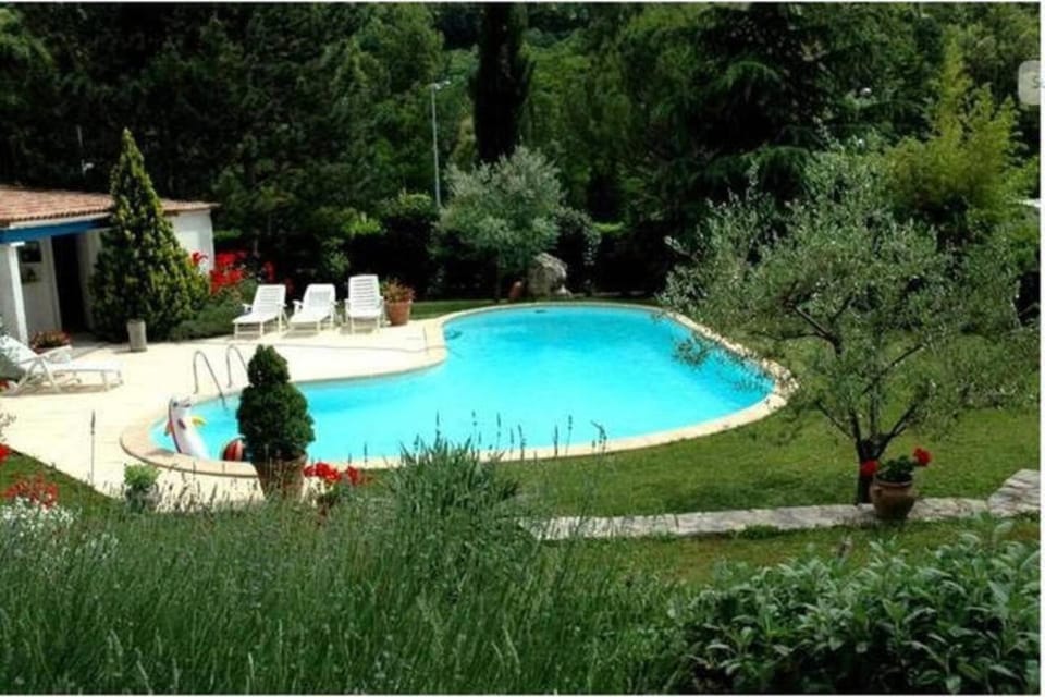 Garden, Swimming pool, sunbed