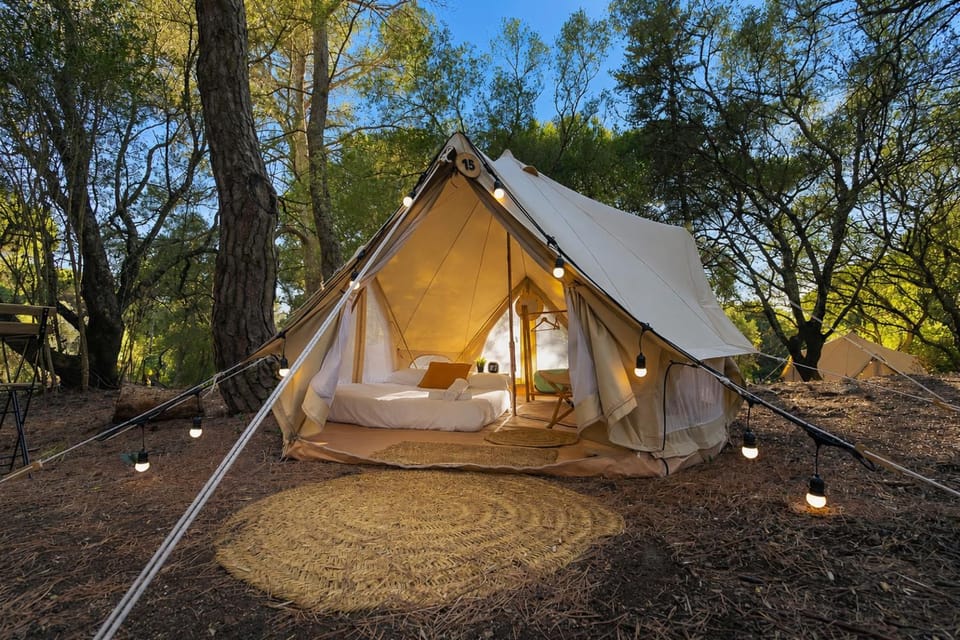 Kampaoh Lisboa Luxury tent in Lisbon