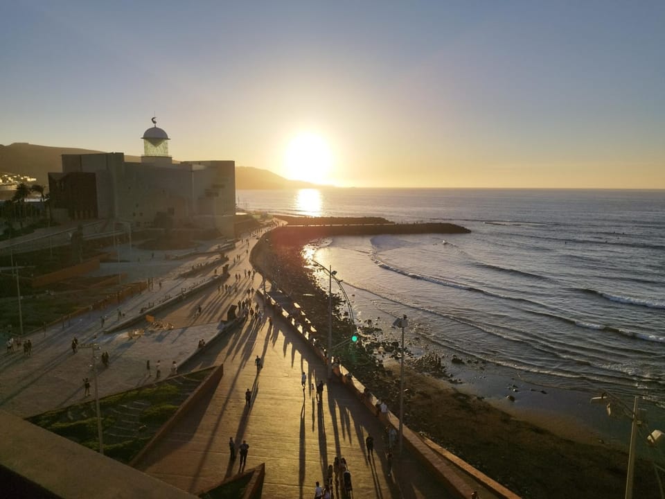 Nearby landmark, Natural landscape, Beach, Sea view, Sea view, Sunset