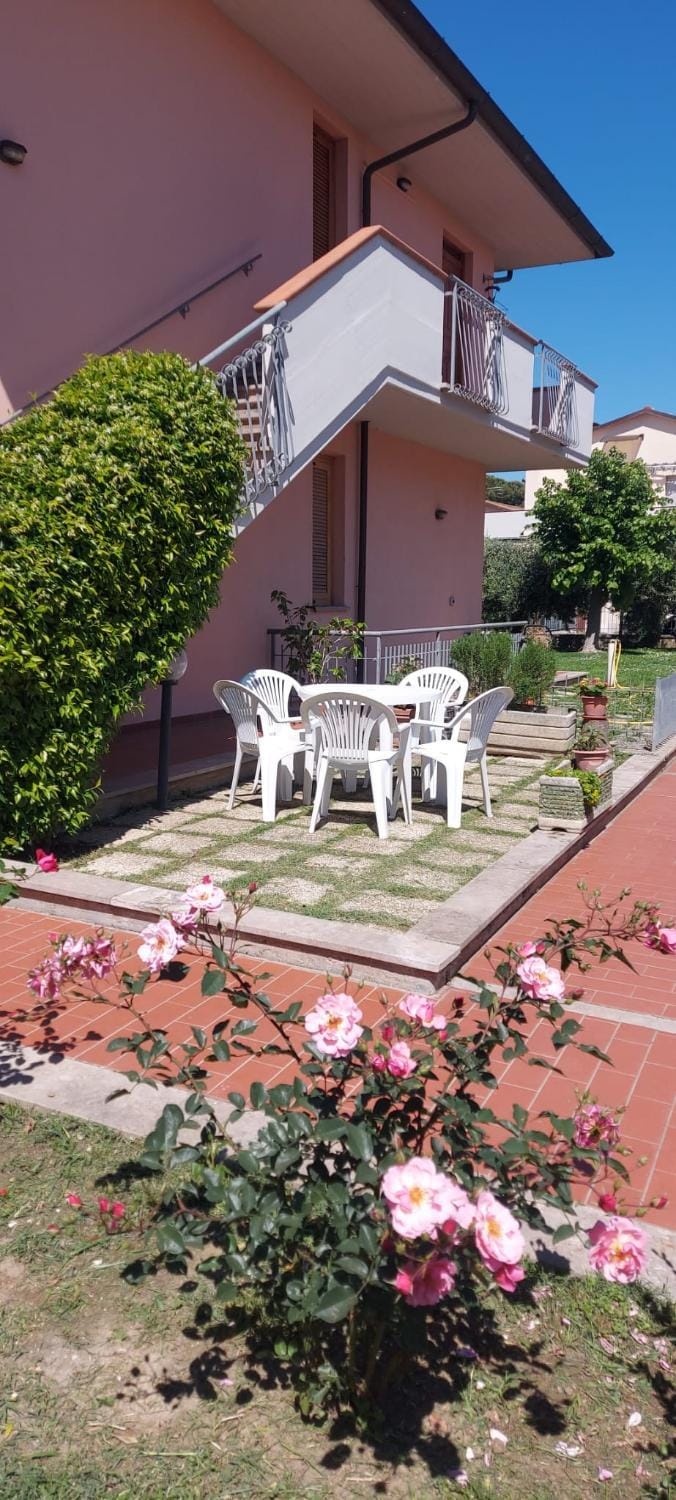 Property building, Garden view