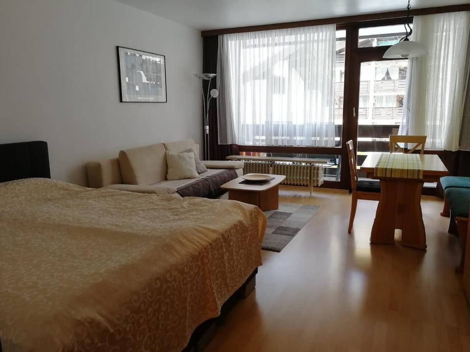 Property building, Living room, Bedroom