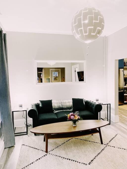 Spin & Sip - Dog-Friendly Vinyl Vibes Downtown Apartment in Fredericton