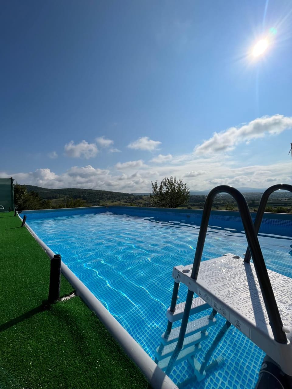 Day, Natural landscape, Pool view