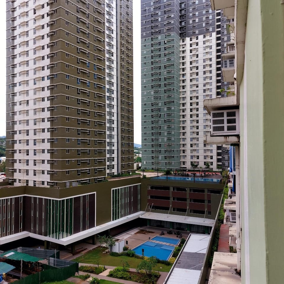 Property building, Pool view