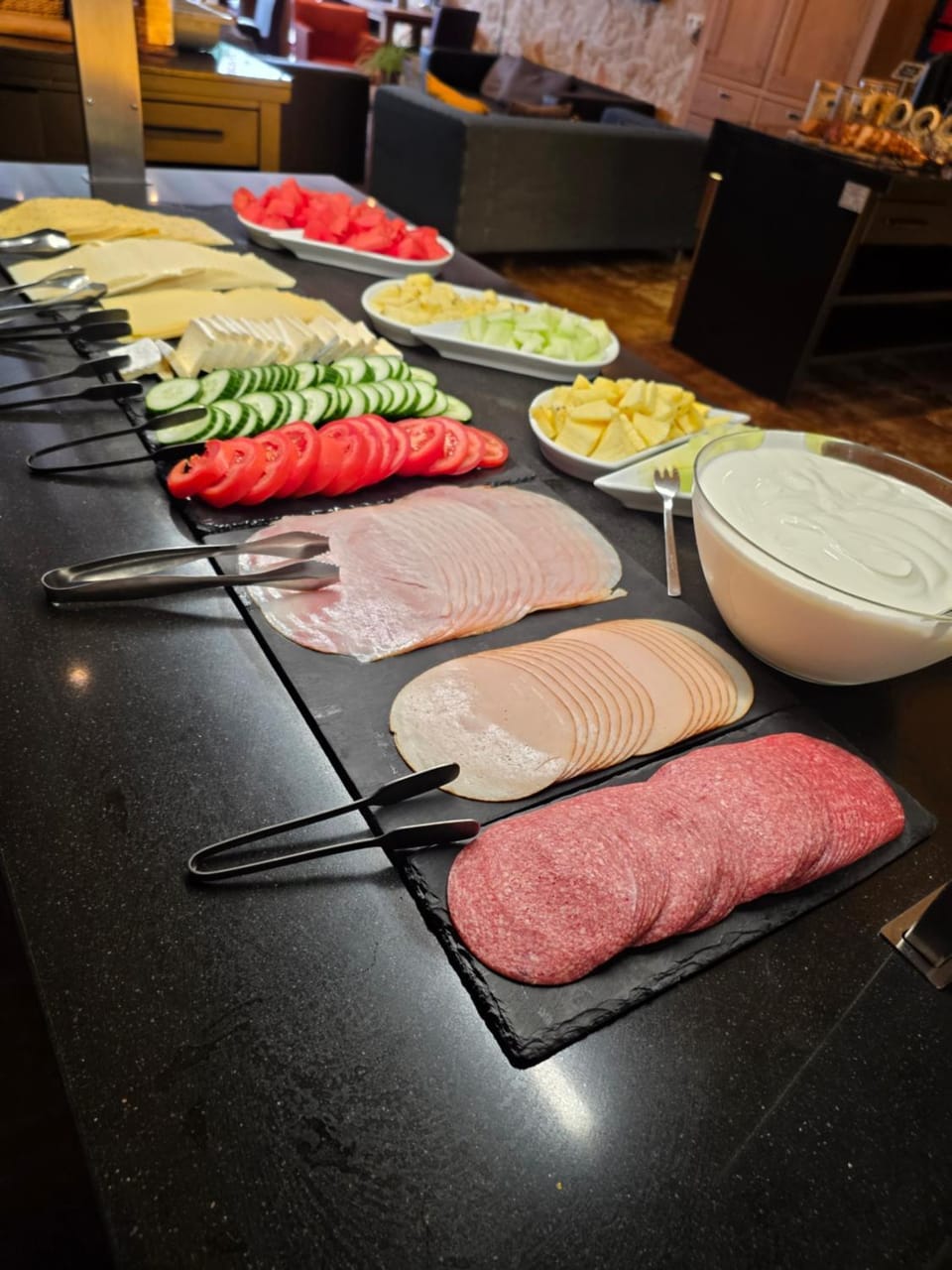 Buffet breakfast
