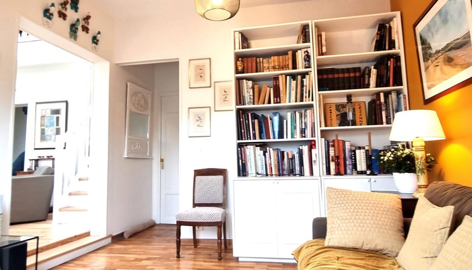 Library, Living room, Seating area, wardrobe