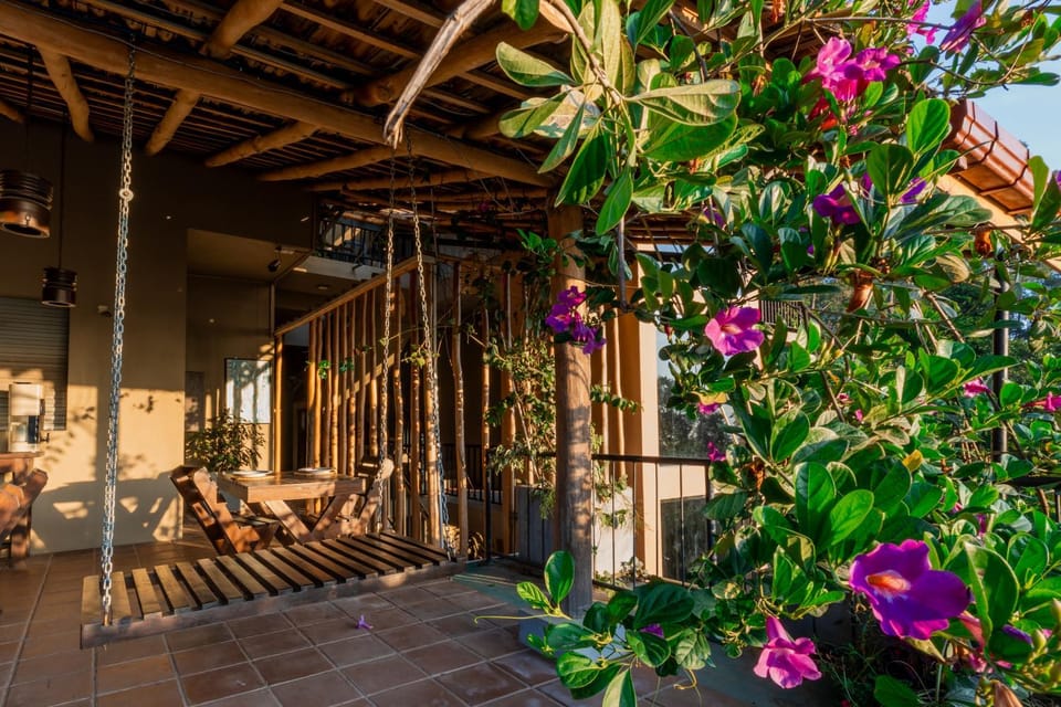 Patio, Spring, Day, Garden, View (from property/room), Balcony/Terrace, Garden view