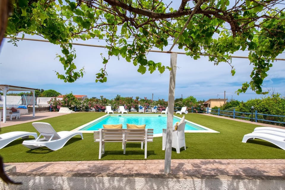 Property building, Living room, Swimming pool