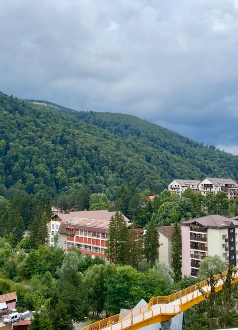 Natural landscape, Bird's eye view, Mountain view