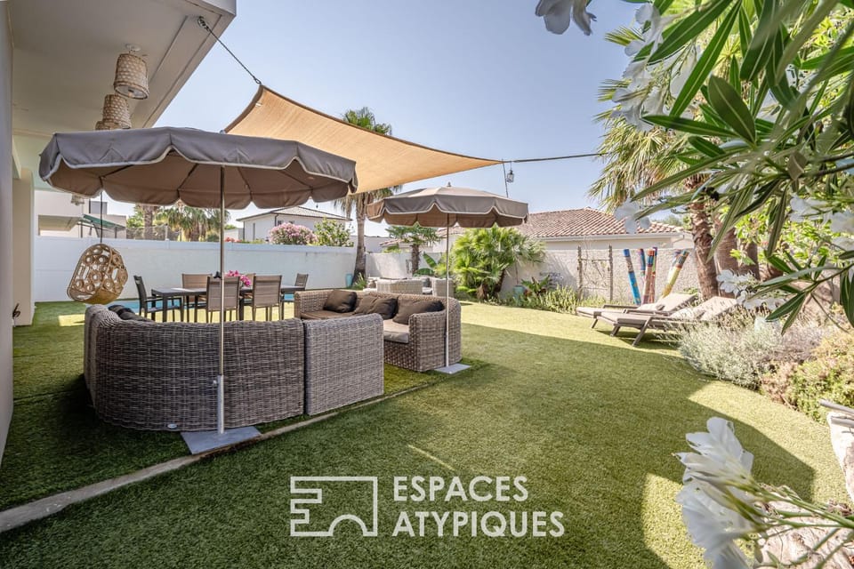 Villa proche plage mer, piscine grand terrain Villa Jazz by Capao Hotel Villa in Agde