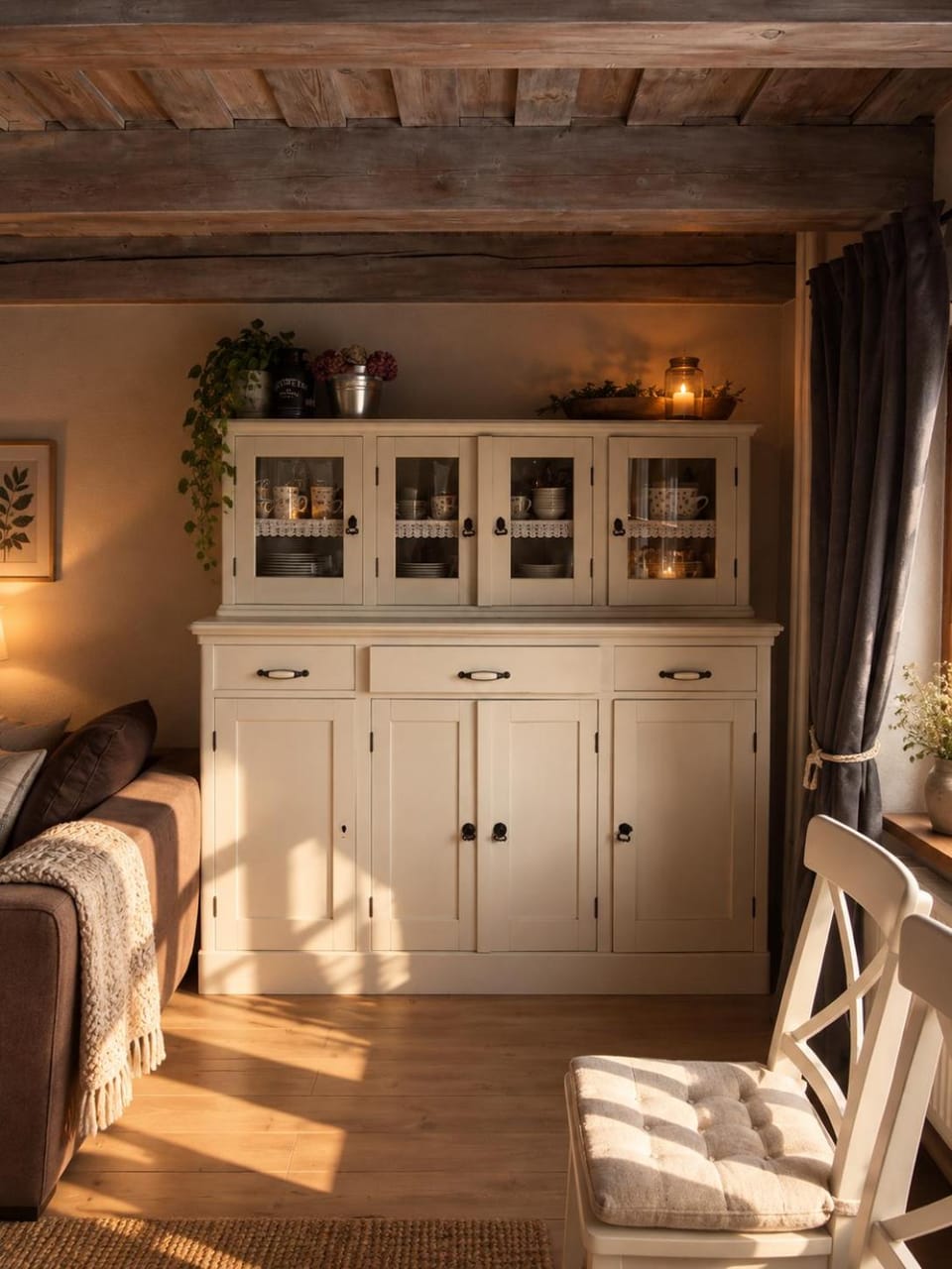 Kitchen or kitchenette, Living room