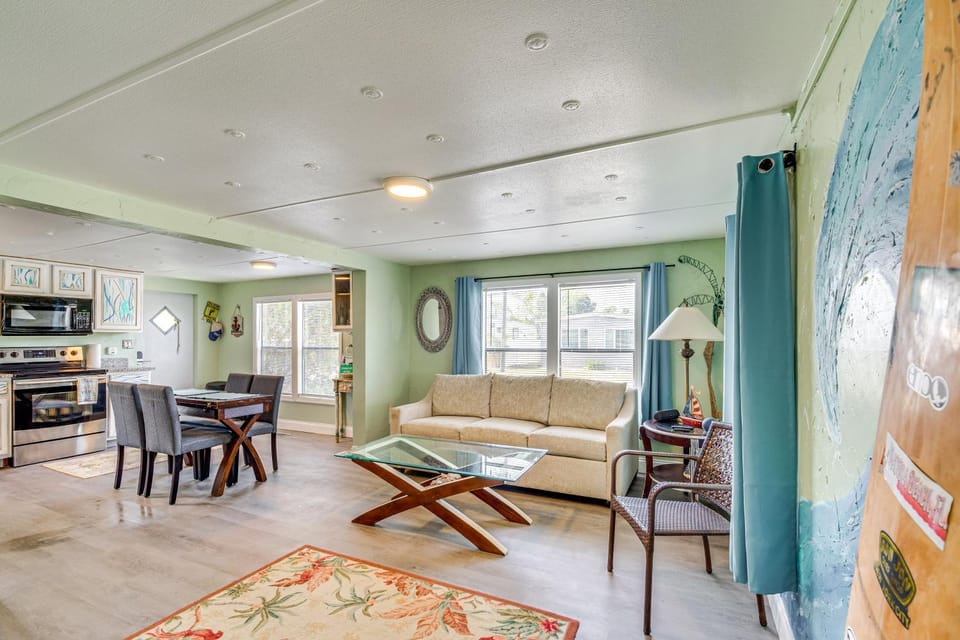 1 Mi to Beach: Home w/ Dock on Canal in Hudson House in Hudson