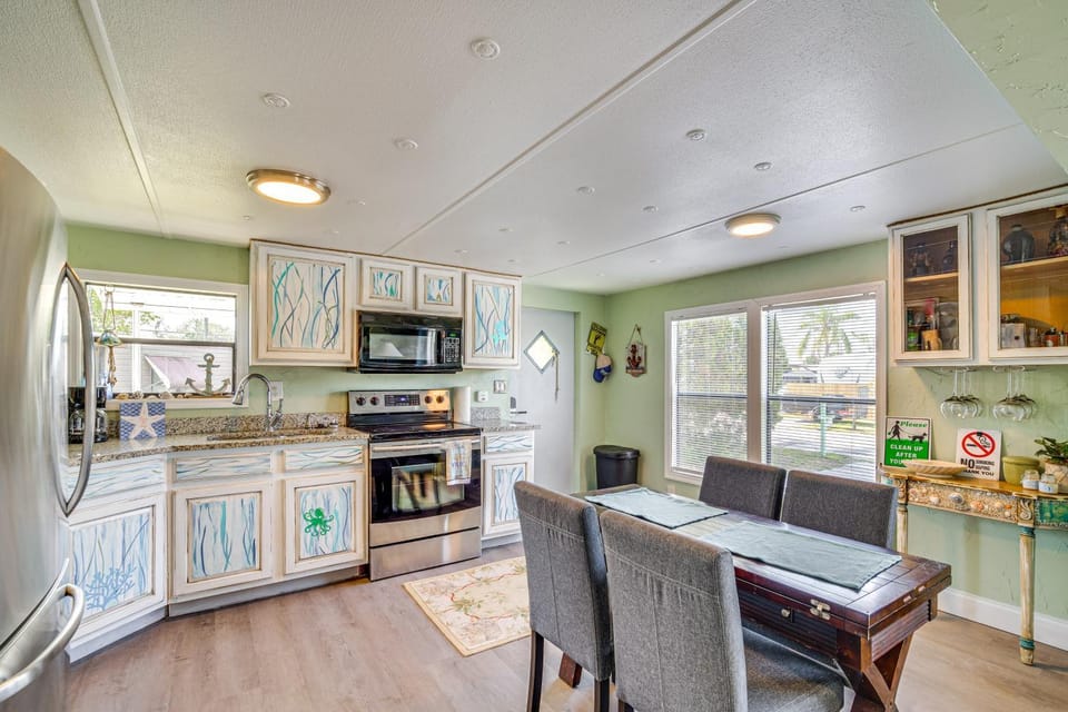 1 Mi to Beach: Home w/ Dock on Canal in Hudson House in Hudson