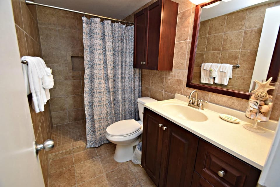 Shower, Toilet, Bathroom, Photo of the whole room, towels