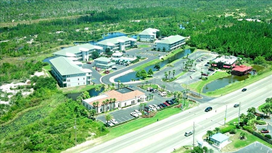 Property building, Day, Bird's eye view