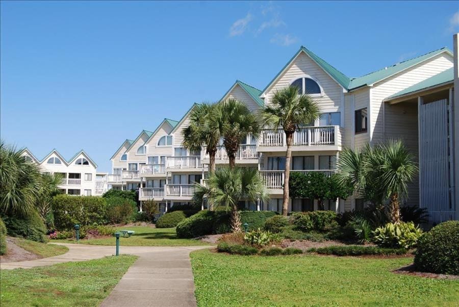Property building, Day, Garden view