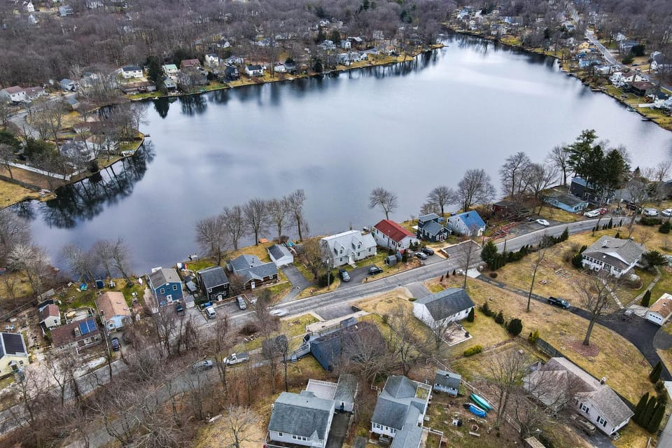 Modern Terryville Cottage w/ Deck & Lake View! House in Bristol