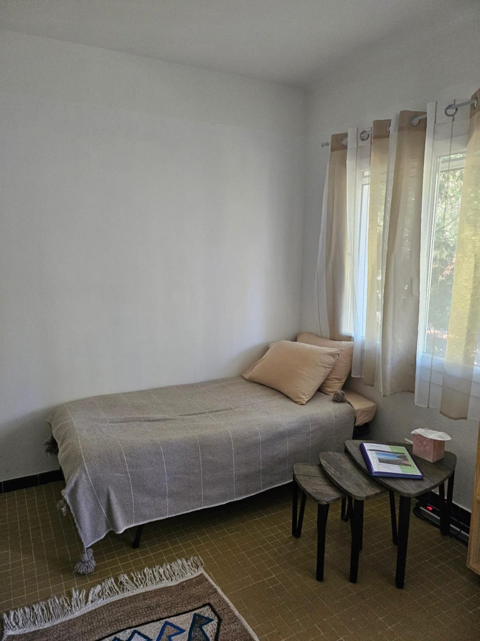 Bed, Living room