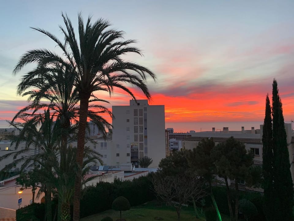 Sea view, Sunset