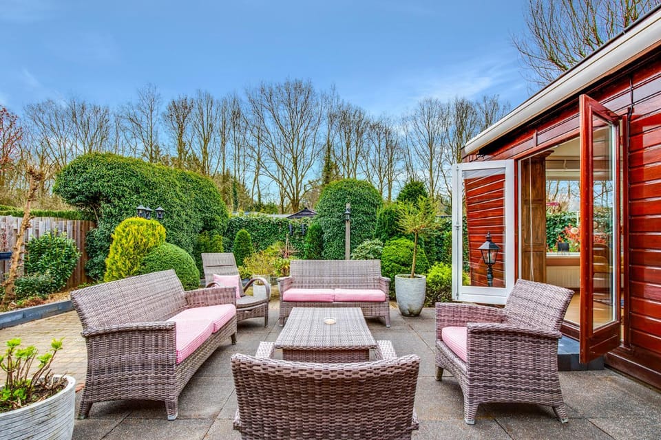 Patio, Garden, Seating area, Garden view