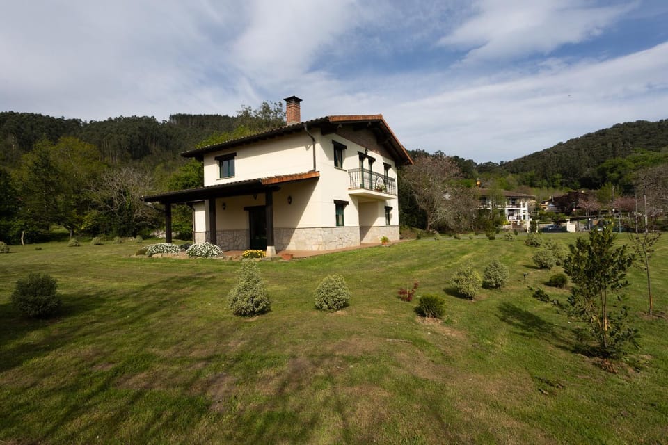 Property building, Garden view