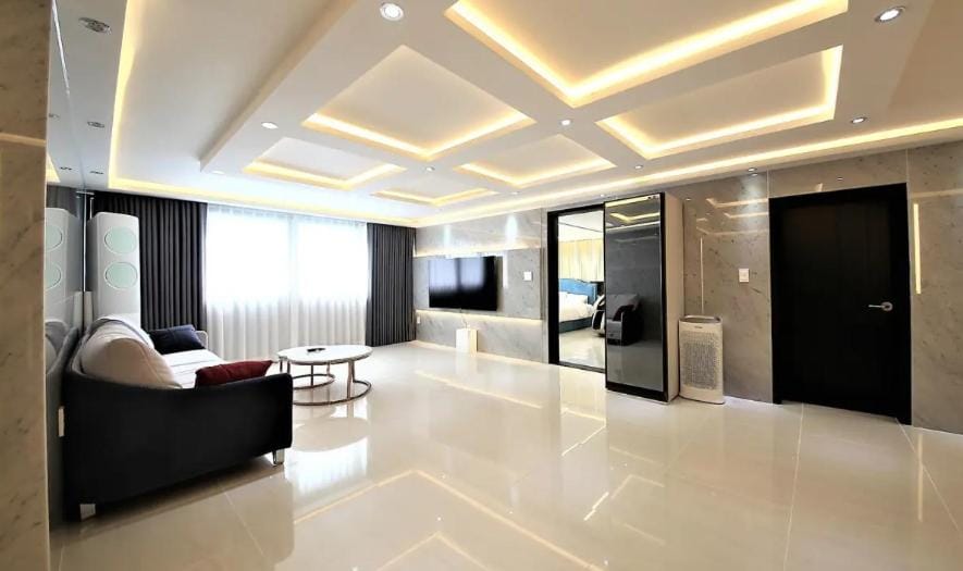 TV and multimedia, Living room, Seating area, air conditioner
