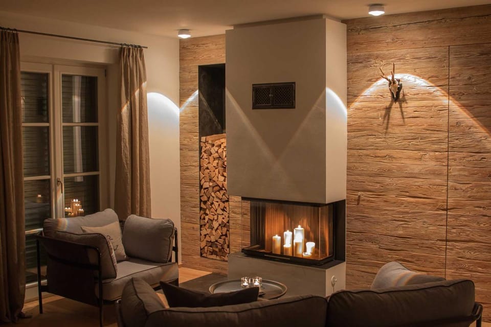 Living room, Seating area, flat iron