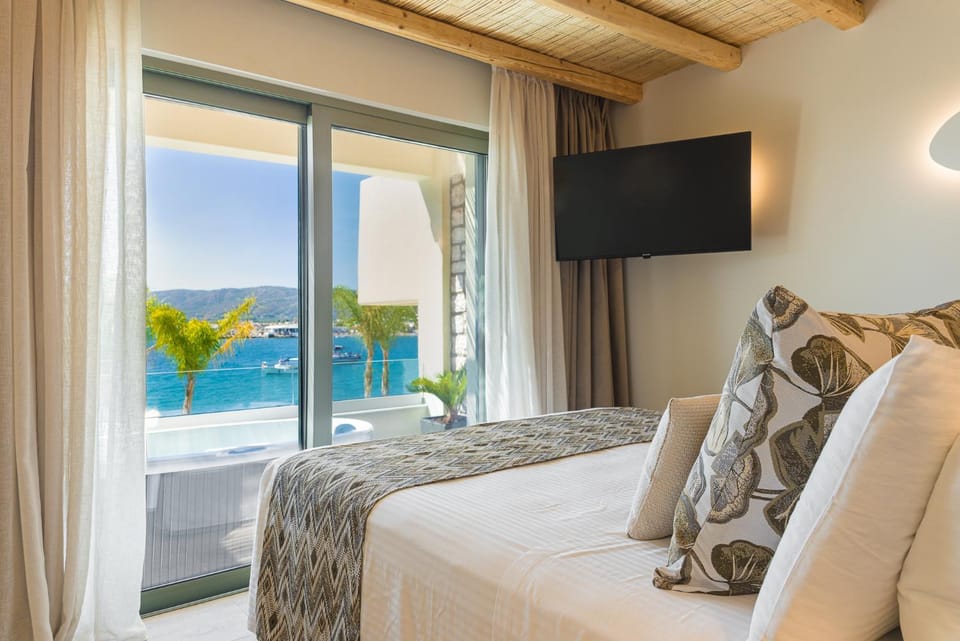Bedroom, Sea view