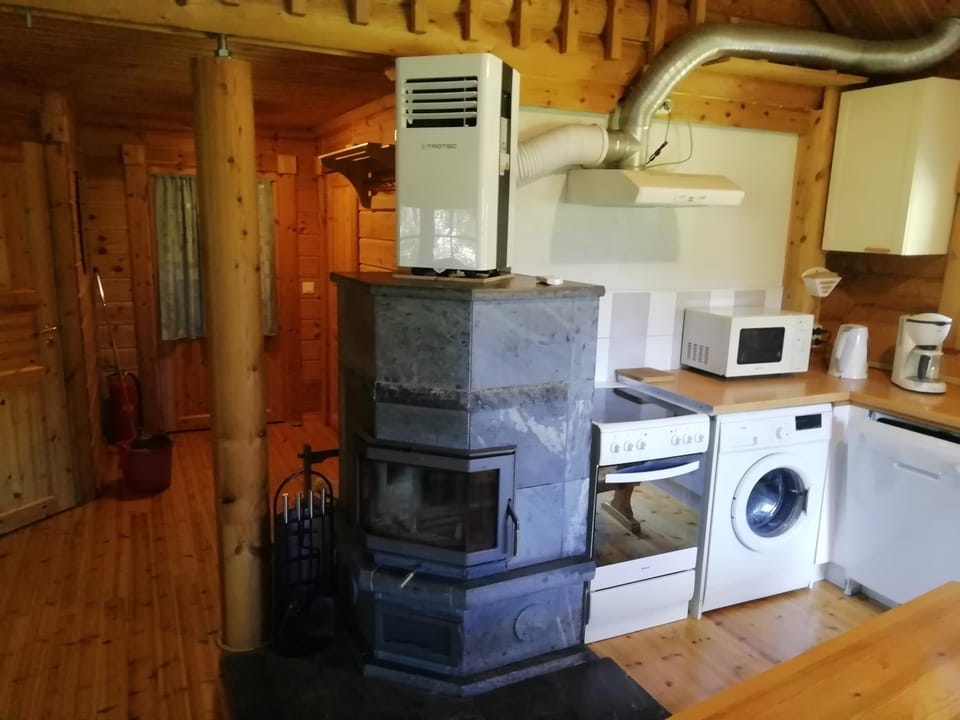 dishwasher, fireplace, stove, washing machine, air conditioner