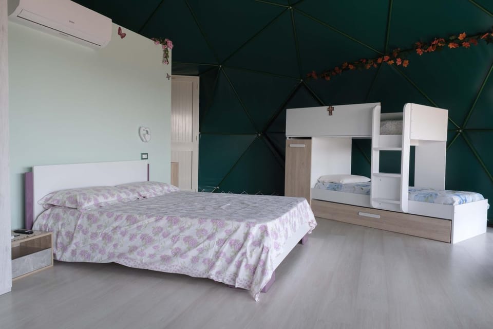 Bed, Photo of the whole room, Bedroom, bunk bed, wardrobe