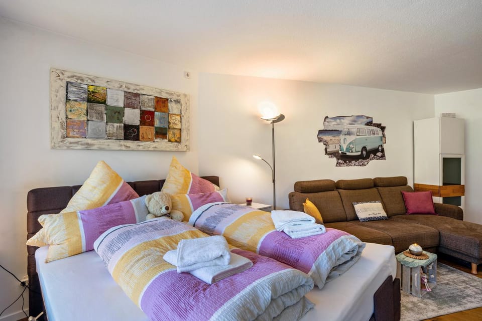 Property building, Living room, Bedroom
