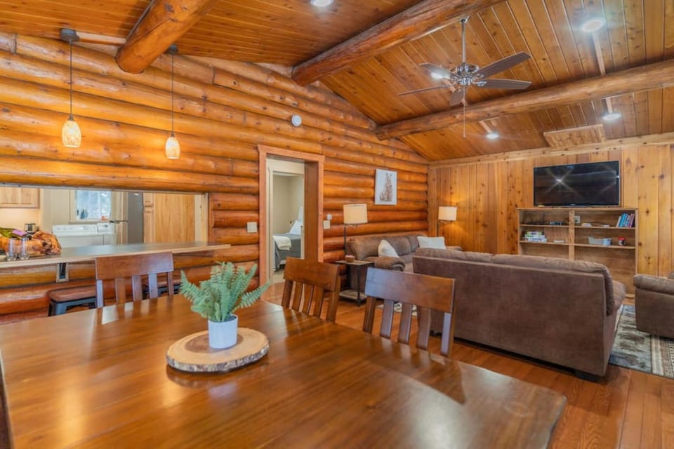TV and multimedia, Kitchen or kitchenette, Living room, Seating area, Dining area