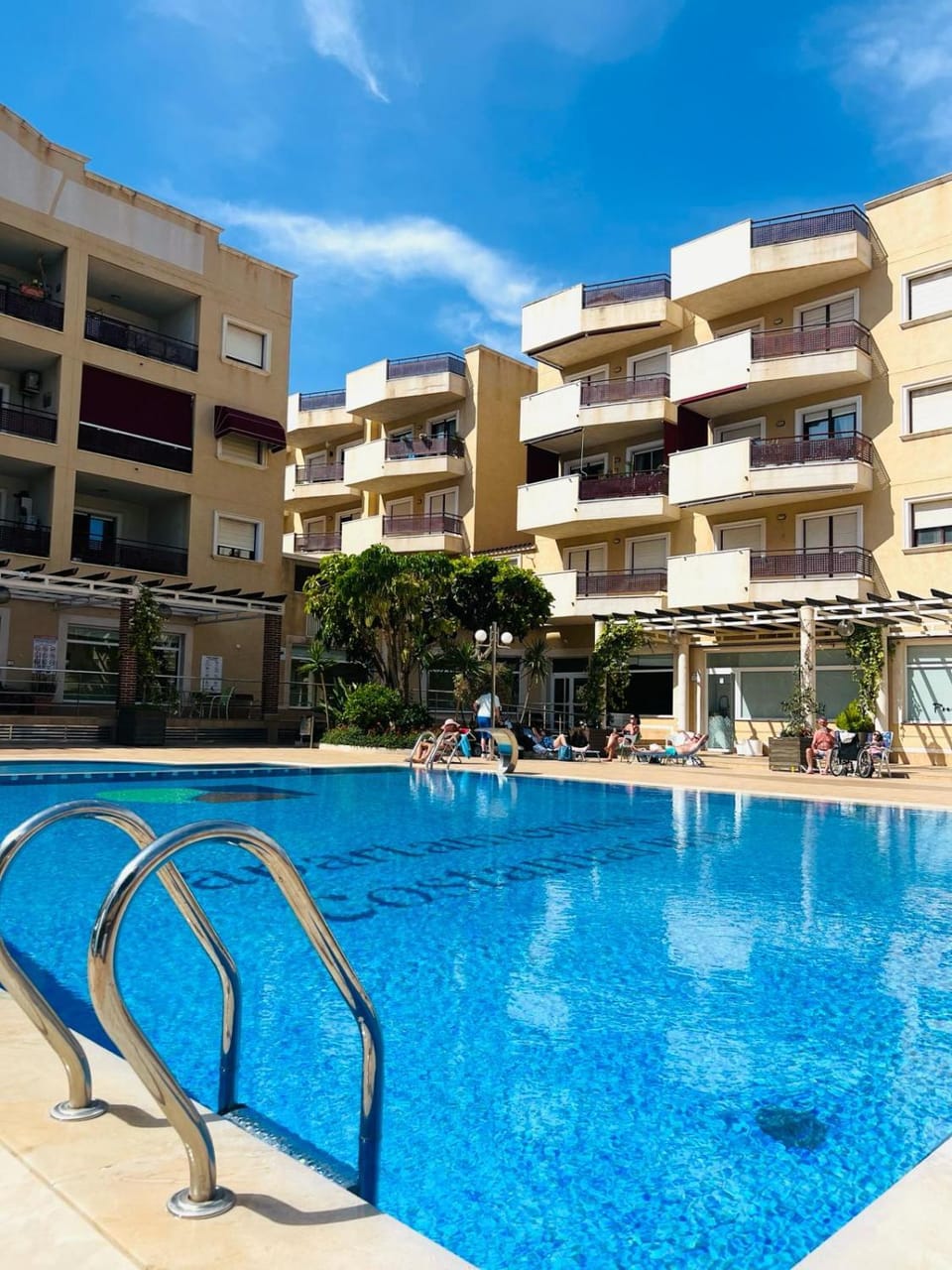 Property building, Pool view, Swimming pool